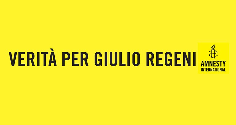 Verità per Giulio Regeni