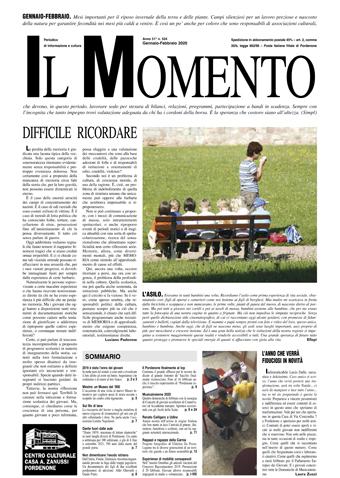 Gennaio Febbraio 2020