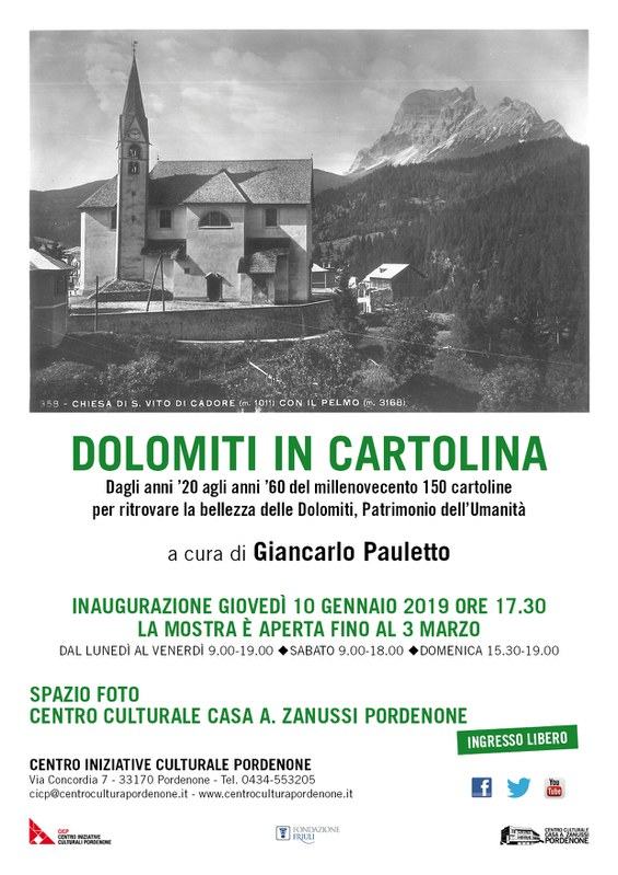 Dolomiti in cartolina