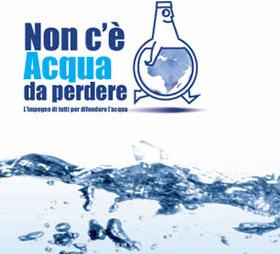 Non c'è acqua da perdere