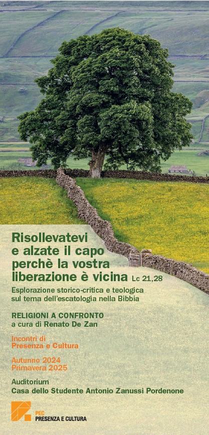 Risollevatevi e alzate il capo perché la vostra liberazione è vicina