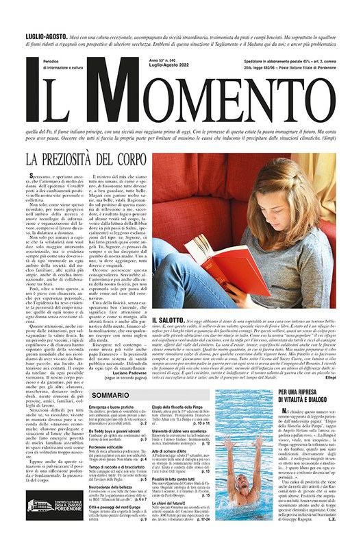 Luglio Agosto 2022