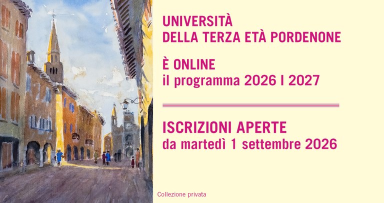 Iscrizioni aperte
